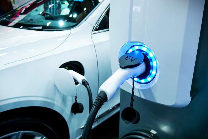 borne de recharge électrique